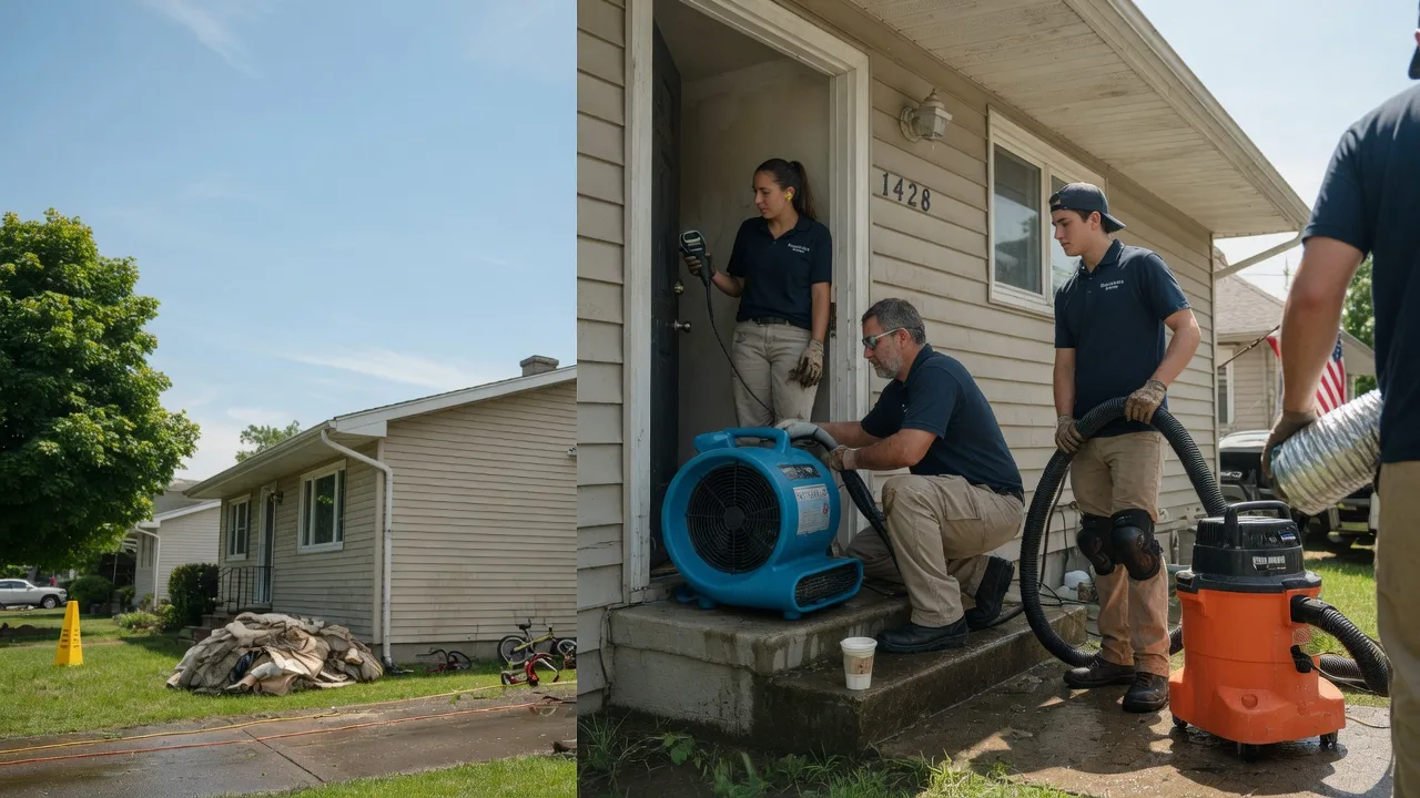 Water Damage Restoration in Belgium, WI near me